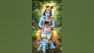 Photo with Lord Krishna💞 like realistic ❤️ #tutorial #trending #shorts #gemini #janmastami