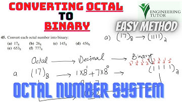 Converting Octal to Binary: A step by step solution for Digital Fundamentals by Thomas Floyd