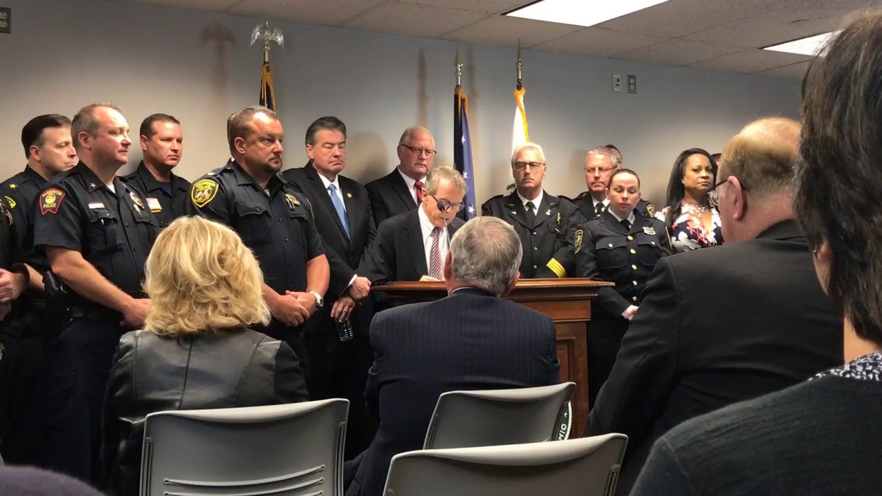 Ohio Attorney General award law enforcement grant money to combat opioid epidemic
