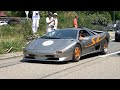 Supercars accelerating - Diablo SV, F12 TDF, Aventador DMC, 812 Competizione, 720s, STO, GT3 RS...