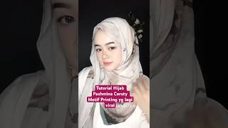 Tutorial Hijab Pashmina Ceruty Casual Look https://s.shopee.co.id/1LdScyE6zJ #tutorialhijab