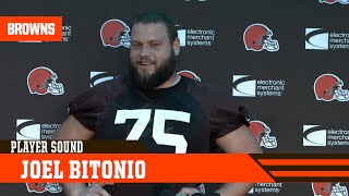 Joel Bitonio: I'm ready to go when they call my name