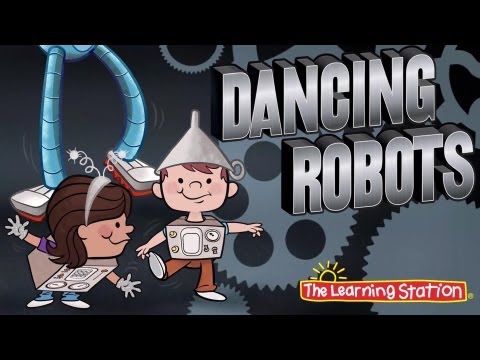 Brain Breaks - Dance Song - Dancing Robots - Children's Songs By The Learning Station