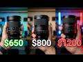 $1200 vs $800 vs $650 Lens – You’ll NEVER Guess Which One Wins!