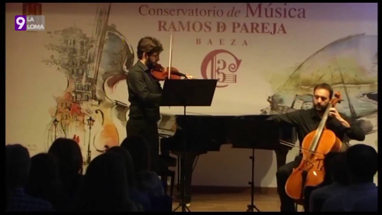 Concierto de Violin y Violoncelo, Conservatorio Ramos de Pareja, Baeza