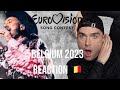 Belgium eurovision 2023 reaction gustaph  because of you