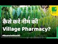 Neem  village farmacy in baatein kheti ki on green tv
