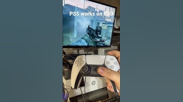 Ps5 controller works on ps3 when hardwired. #playstation #ps5 #ps3 #callofduty