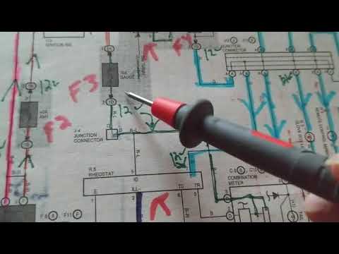 how to read automotive wiring diagram Toyota