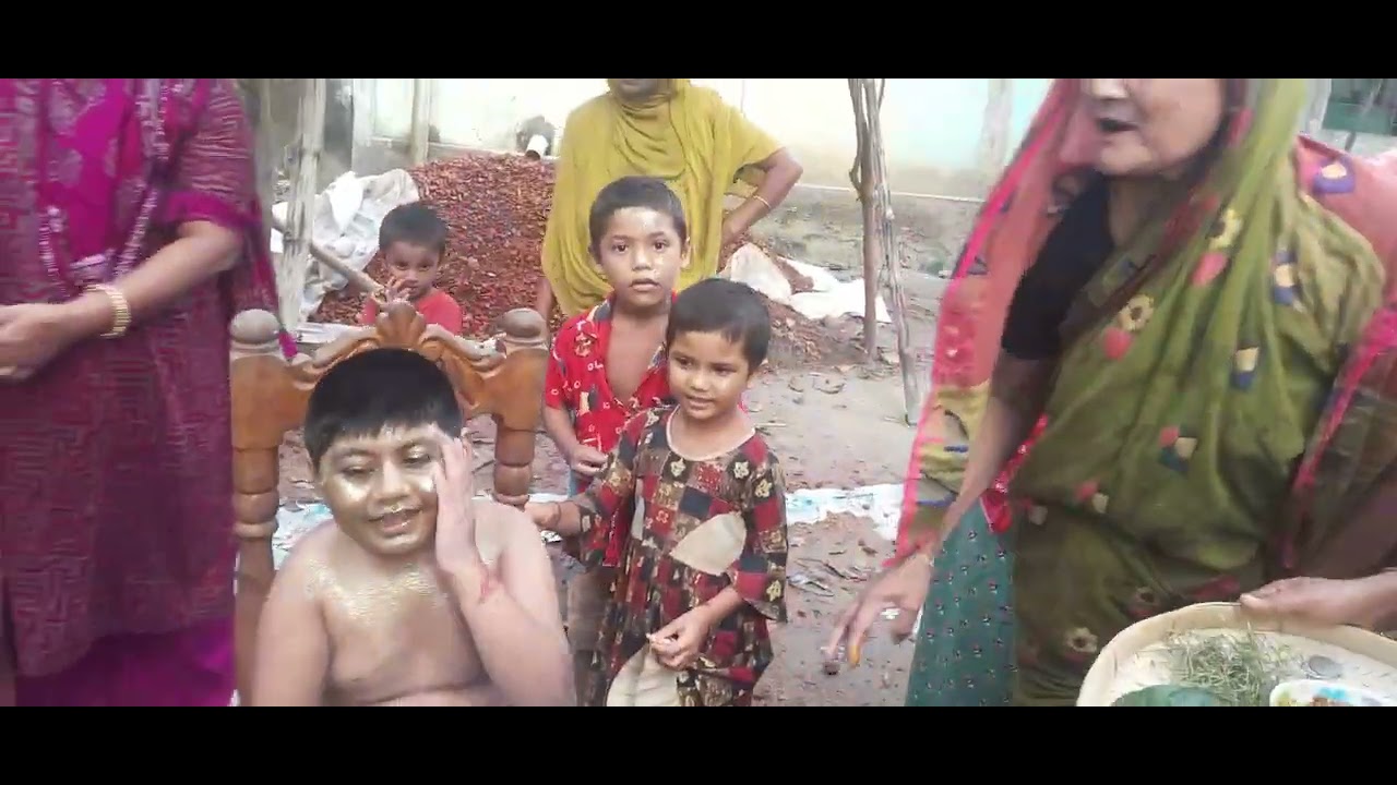 আজকে আমার ছেলের গোসল(পর্ব পঞ্চম)।