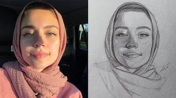 loomis face drawing tutorial | draw a girl