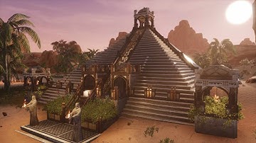 ConanExiles - "The Pyramid of Wisdom"  walktour, no mods