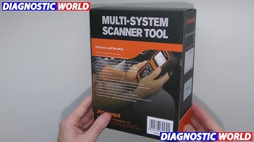 Foxwell NT530 Ferrari OBD Code Reader Scanner Box Opening & Contents