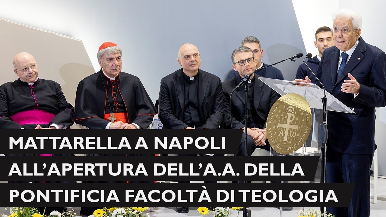 Mattarella all’apertura dell'Anno Accademico della Pontificia Facoltà di Teologia