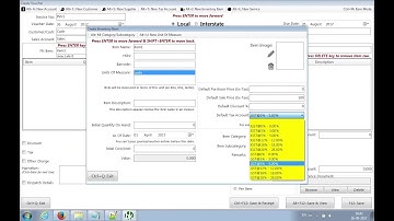 Cash/Credit Sale, Receipt Against Invoice, Partial Receipt