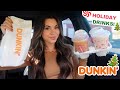 Dunkin&#39;s NEW Holiday Drinks &amp; Foods! *found a new favorite*