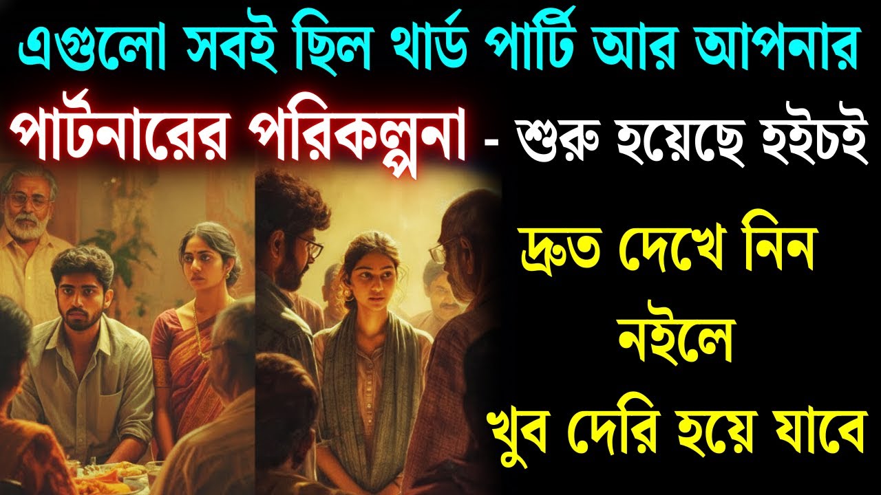 এগুলো সবই ছিল তৃতীয় পক্ষ আর তোমার পার্টনারের পরিকল্পনা—এখন শুরু হয়েছে হইচই | আজকের ইউনিভার্স মেসেজ