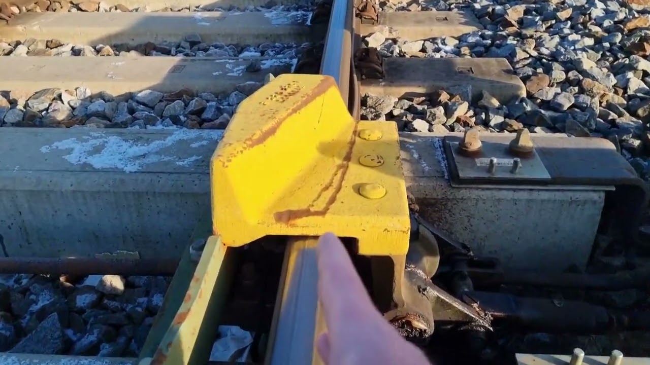 Grundlage Teil 18. So funktioniert die Flankenschutz Einrichtung (Gleissperre mit Wn 7). Wykolejnica