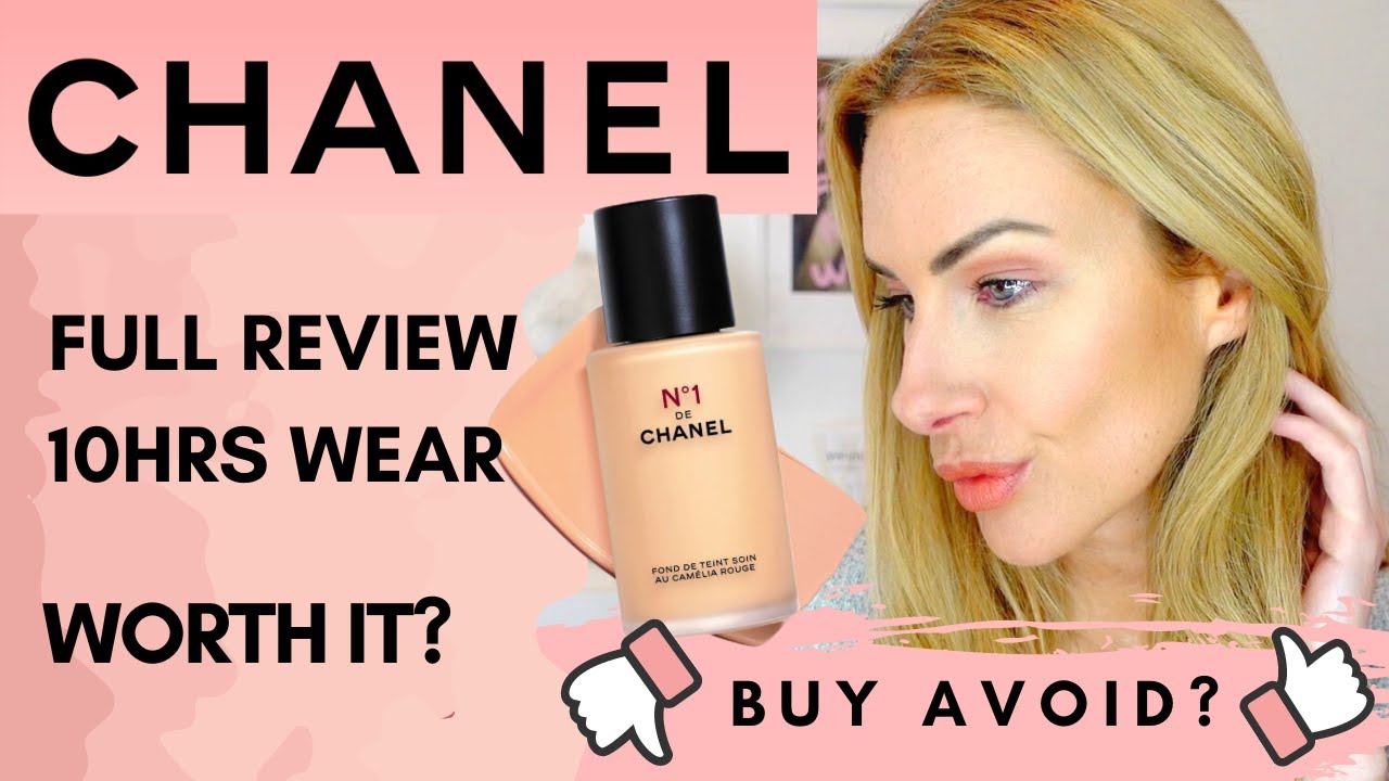 New Chanel No1 Foundation Review | Full Day Test | Over 35? You need to see this! Before & After