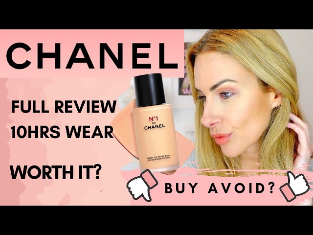 New Chanel No1 Foundation Review, Full Day Test