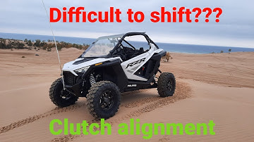 RZR secondary clutch alignment