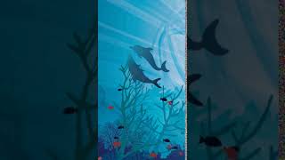 Blue Abstract Waves Animated