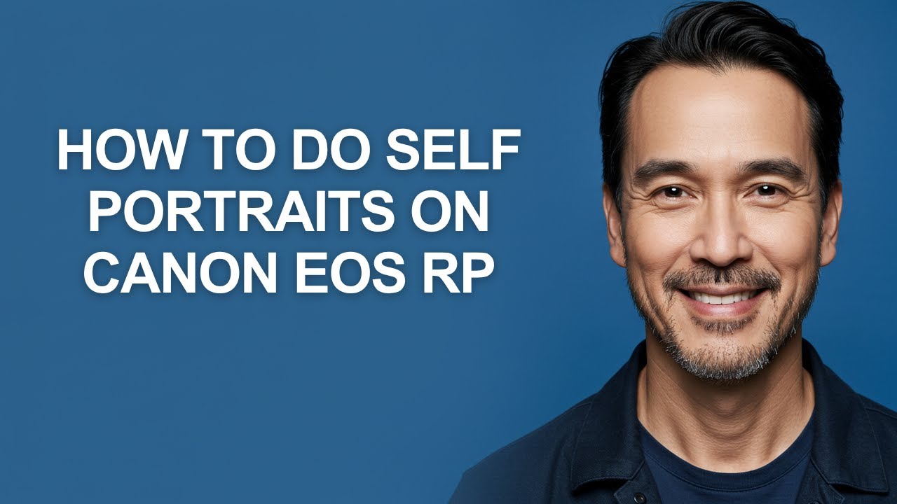 How to Do Self Portraits on Canon Eos Rp - KevinHowTo - YouTube