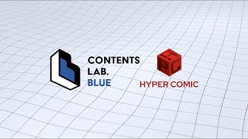 HYPERCOMIC_Partnership with CONTENTS LAB. BLUE