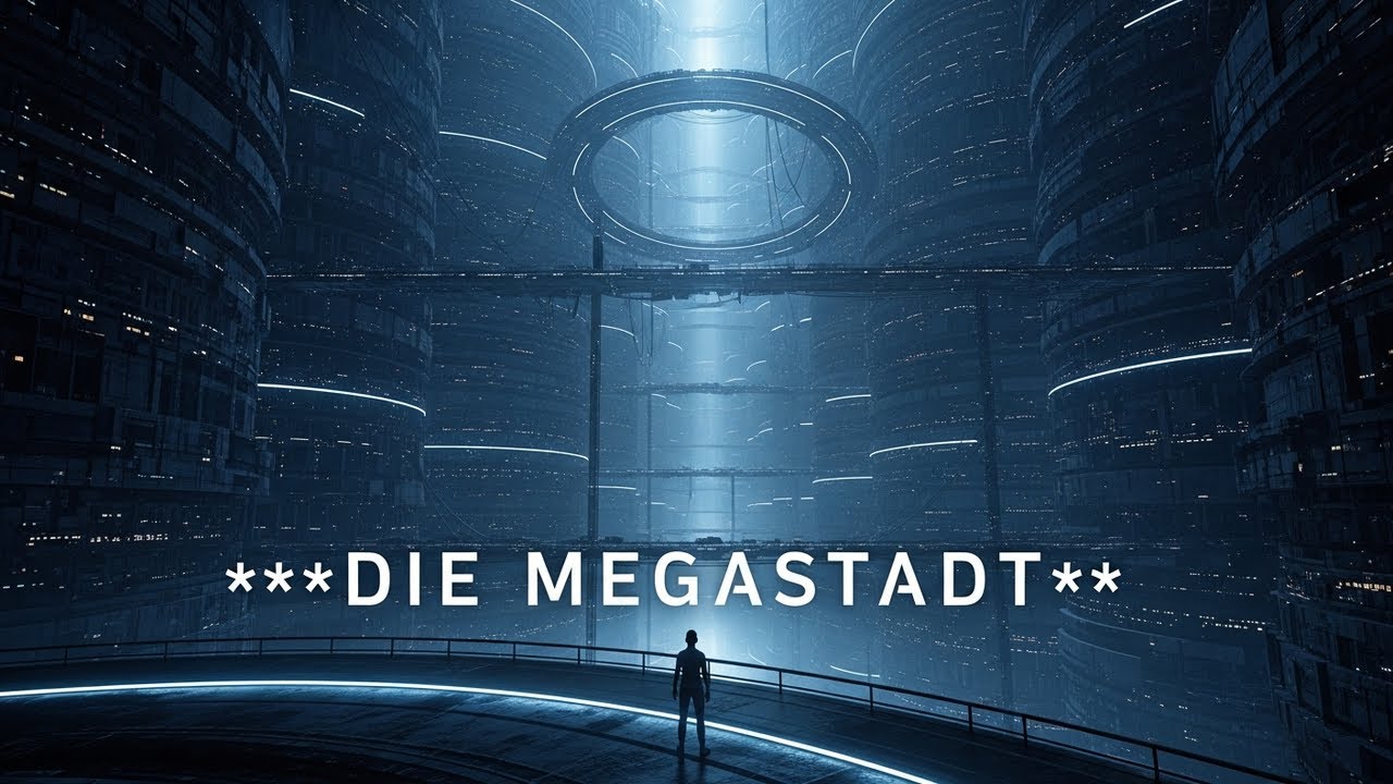 Die Megastadt Hörbuch 2/3 — Leben im endlosen System | Sci-Fi Hörbuch