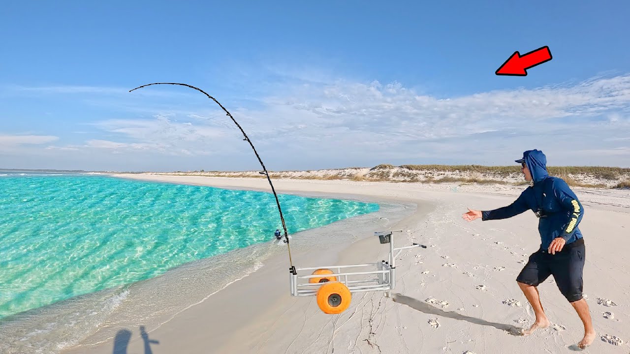 I Found the Worlds Clearest Water Beach and Caught Dinner!