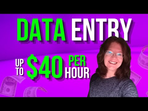 Data Entry:  3 Easy Work From Home Jobs Hiring Right Now