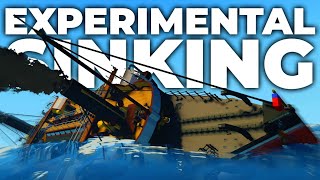 Experimental SINKING Ship! | Stormworks: Build and Rescue | Multiplayer