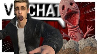 Don't fall into THE BURROW!😰 - VRCHAT