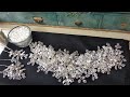 Gelin tacı yapımı-Making a bridal crown-making a crystal crown -Bridal accessory