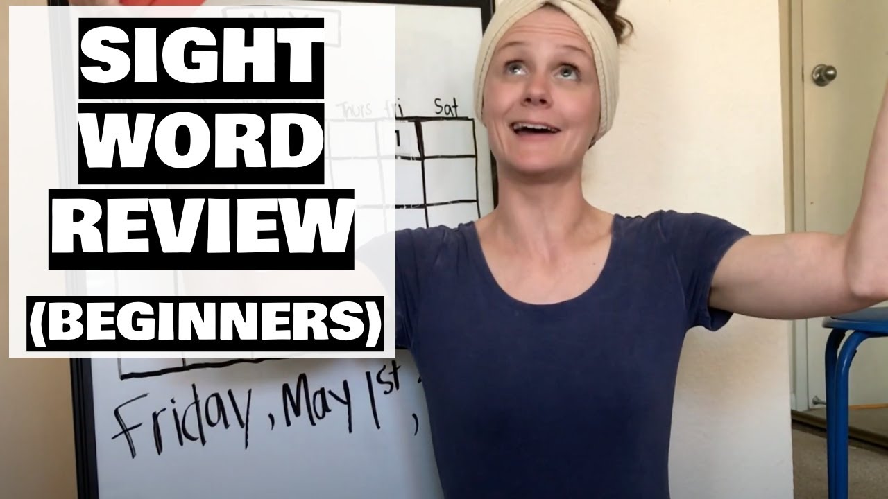 KINDERGARTEN SIGHT WORDS ((beginners)) - YouTube