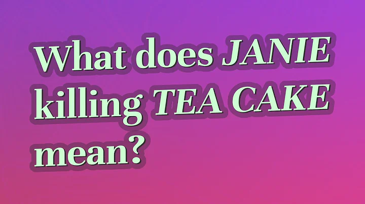 What does Janie killing Tea Cake mean?