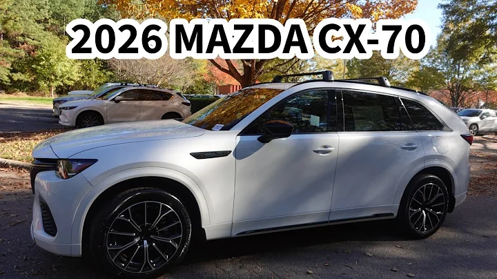The 2026 Mazda CX-70 is the Largest Midsize 2 Row SUV in Its Class!