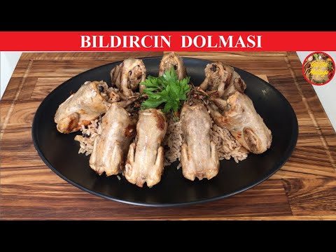 Bıldırcın Dolması Tarifi 💯 Bıldırcın Pilavı Tarifi 🍚 👉 Gül'ün Mutfağı