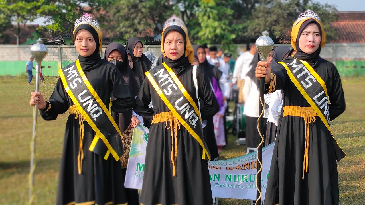 Drumband MTs Unggulan Nurul Qur'an Simo || Karnaval Pawai Ta'aruf Tahun Baru Hijriah
