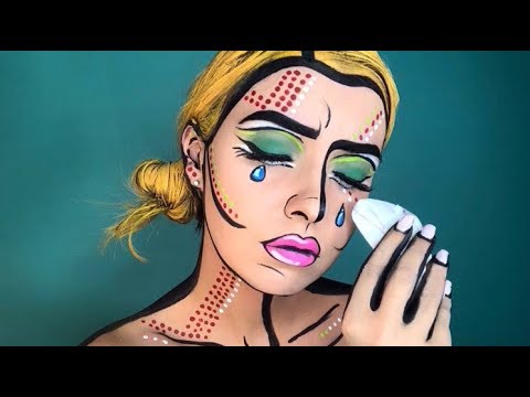 Pop-Art Makeup For Halloween