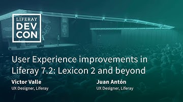 User Experience improvements in Liferay 7.2: Lexicon 2 and beyond