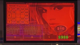 $10 Gems & Jewels High Limit | 🔴 Red Screen VGT Slot Machines | 🎰Choctaw Casino screenshot 3