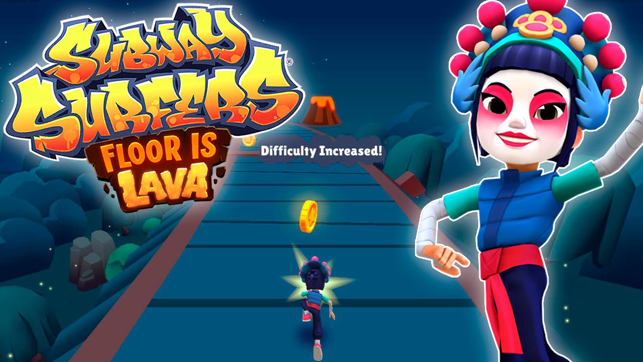 Subway Surfers Floor is lava: No Floor Challenge in LUOYANG 2022