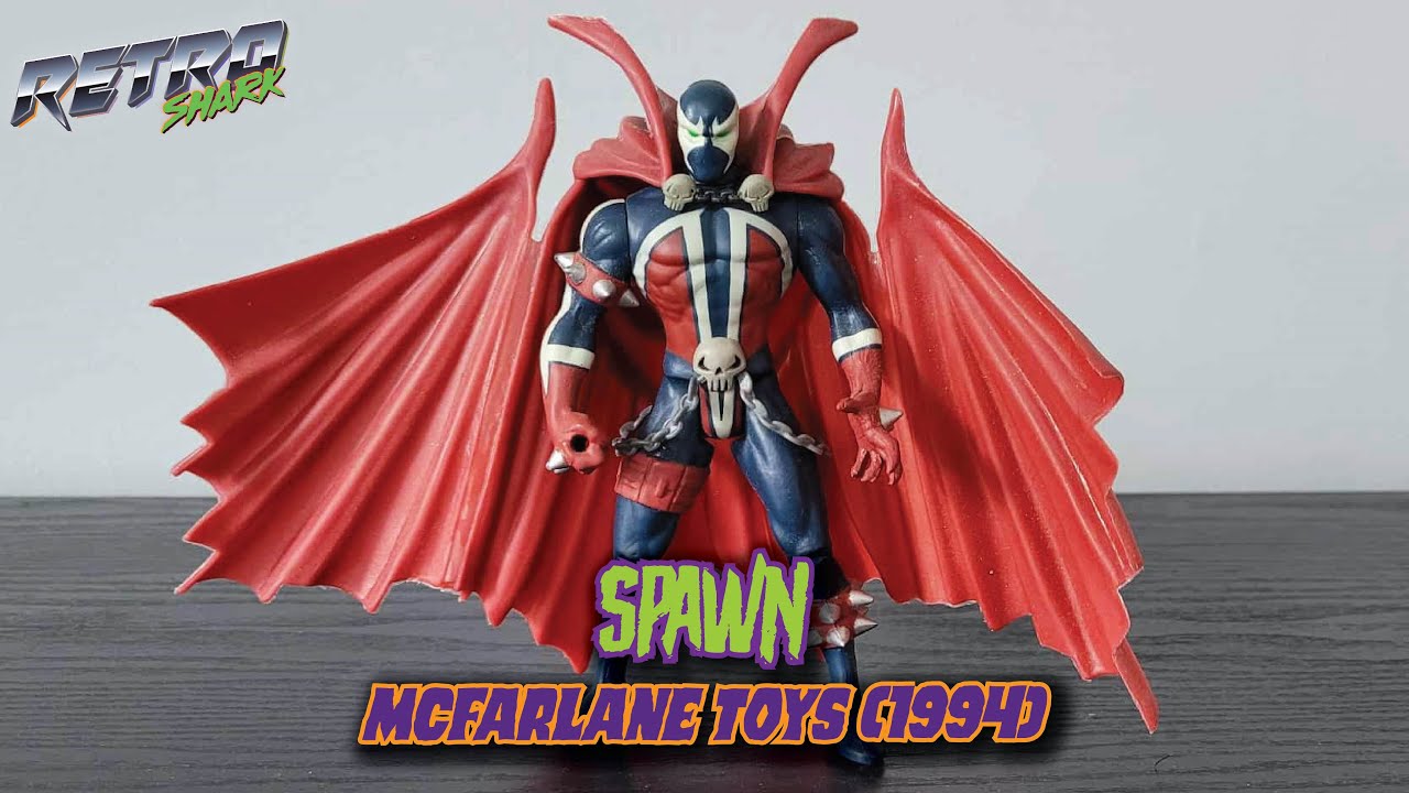 🎃 Spawn (McFarlane Toys 1994) Action Figure Review - RetroShArK