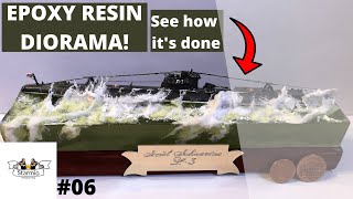 How To Build A Submarine Diorama - Realistic Scenery