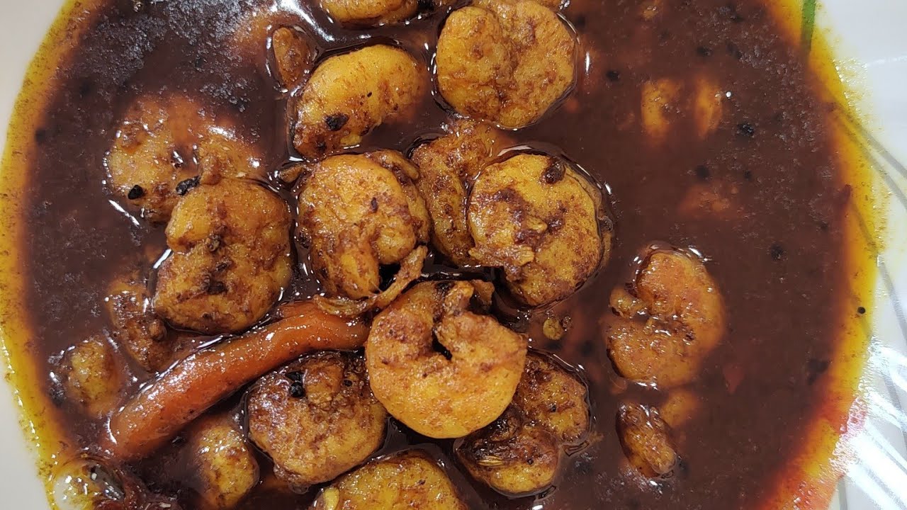 তেতুল দিয়ে চিংড়ি মাছের টক | Tetul diye Chingri macher Tok Recipe | Prawn/Shrimp Recipe#prawnrecipe