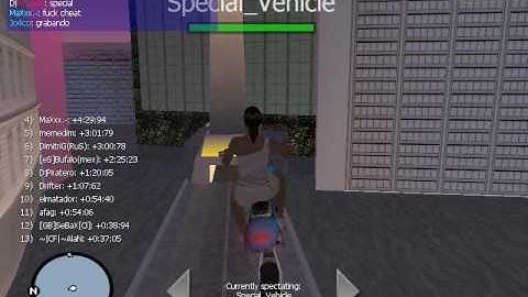 MTA:Sa 1.0.3 - Cheaters on EPG Server: Special_Vehicule