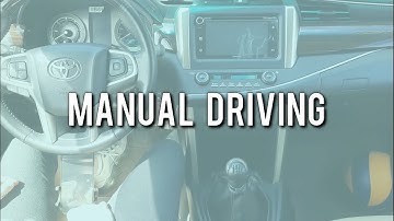 How to drive a 2nd Generation Toyota Innova G (Manual Transmission)