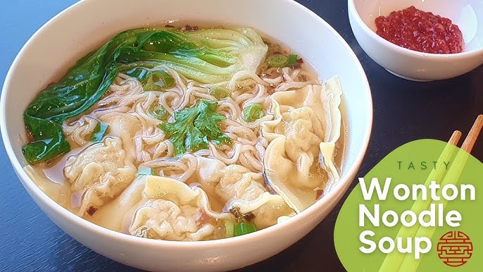 Wonton Soup Recipe (Step by Step Photos)