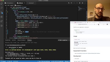 8.3 Polishing the terminal UI - Live coding a URL checker in Crystal